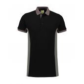 Lemon & Soda Lem4600 L&s Polo Workwear Black/pg L Unisex Black/PG L UNISEX