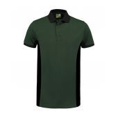 Lemon & Soda Lem4600 L&s Polo Workwear 5535c Forest Green/bk M Unisex 5535C Forest Green/BK M UNISEX