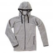 Stedman Ste5040 Stedman Polar Fleece J Acket For Him Grey Heather M Him Grey Heather M HIM