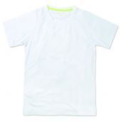 Stedman T-shirt Raglan Mesh ActiveDry for him Wit mt XL
