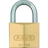 Abus Messing hangslot, verschillend sluitend 65/20MM