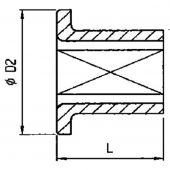 Action Reduceerstuk DO69880P12 -  1/4" x 3/8" magn.