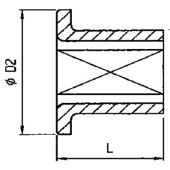 Action Reduceerstuk DO69881P16 -  3/8" x 1/2" magn.