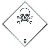 - Adr Etiket Klasse 6 Giftige Stoffen Veiligheidsetiketten