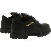 Blackstone Werkschoen 439 Laag Nubuck Zwart Maat 38