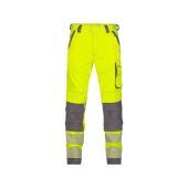 Dassy Hogezichtbaarheidsbroek Aruba PESCOSPA76 Fluogeel/Cementgrijs Maat 52 Lang