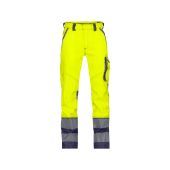 Dassy Hogezichtbaarheidsbroek Minnesota PESCOSPA76 Fluogeel/Marineblauw Maat 58 Lang