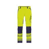 Dassy Hogezichtbaarheidsbroek Odessa PESCO70 Fluogeel/Marineblauw Maat 46