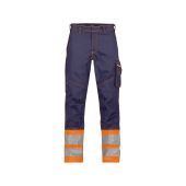 Dassy Hogezichtbaarheidsbroek Phoenix PESCO64 Marineblauw/Fluo-oranje Maat 50
