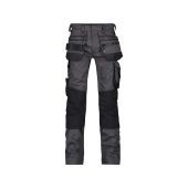 Dassy Holsterzakkenbroek Flux PESCO41 Antracietgrijs/Zwart Maat 63