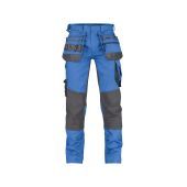 Dassy Holsterzakkenbroek Flux PESCO41 Azuurblauw/Antracietgrijs Maat 52