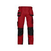 Dassy Holsterzakkenbroek Magnetic PESCO63 Rood/Zwart Maat 53