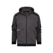 Dassy Hoodie Lunax COPES80 Antracietgrijs/Zwart Maat XL