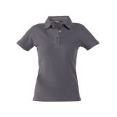 Dassy Polo Leon Women CO46 Cementgrijs Maat XS