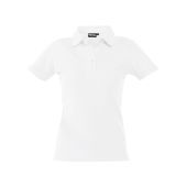 Dassy Polo Leon Women CO46 Wit Maat L