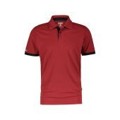 Dassy Polo Traxion PES44 Rood/Zwart Maat XL