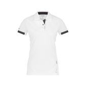 Dassy Polo Traxion Women PES44 Wit/Antracietgrijs Maat 2XL