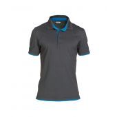 Dassy Poloshirt Orbital Dassy Grijs/blauw Mt S GRIJS/BLAUW MT S