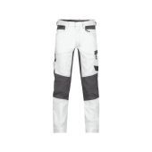Dassy Schildersbroek Helix Painters PESCO41 Wit/Antracietgrijs Maat 60