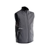 Dassy Softshelljas Fusion PES21 Antracietgrijs/Zwart Maat L
