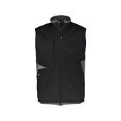 Dassy Softshelljas Fusion PES21 Zwart/Antracietgrijs Maat 4XL