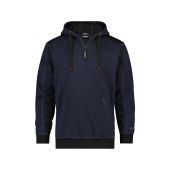 Dassy Sweater met kap Indy COPES90 Nachtblauw/Zwart Maat S