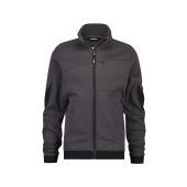 Dassy Sweater Velox COPES86 Antracietgrijs/Zwart Maat 4XL