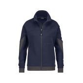 Dassy Sweater voor dames Velox Women COPES86 Nachtblauw/Antracietgrijs Maat S