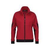 Dassy Sweater voor dames Velox Women COPES86 Rood/Zwart Maat M
