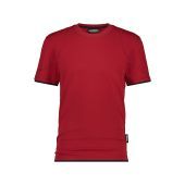 Dassy T-shirt Kinetic COSPA04 Rood/Zwart Maat S