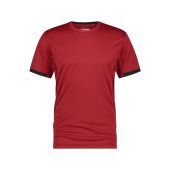 Dassy T-shirt Nexus PES04 Rood/Zwart Maat 2XL
