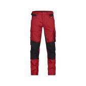 Dassy Werkbroek Dynax Women PESCO41 Rood/Zwart Maat 48
