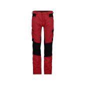 Dassy Werkbroek Helix Women PESCO41 Rood/Zwart Maat 44