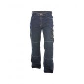 Dassy Werkbroek Jeans Met Kniezakken Knoxville Dassy Jeansblauw Mt 50 Lang / Tussenbeenlengte 87-92cm JEANSBLAUW MT 50 LANG