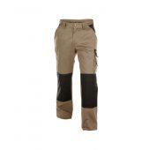 Dassy Werkbroek Met Kniezakken Bosto N Pesco61 Dassy Beige/zwart Mt 42 BEIGE/ZWART MT 42