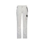 Dassy Werkbroek Nashville Women PESCO61 Wit/Cementgrijs Maat 40