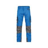 Dassy Werkbroek Nova PESCO63 Azuurblauw/Antracietgrijs Maat 42