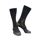 Dassy Werksokken Juno WOOL Zwart/Antracietgrijs Maat 36 - 39