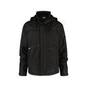 Dassy Winterjas Minsk PES90 Zwart Maat 4XL