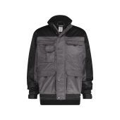 Dassy Winterjas Tignes PESCO17 Cementgrijs/Zwart Maat XS