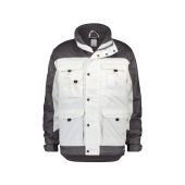 Dassy Winterjas Tignes PESCO17 Wit/Cementgrijs Maat 4XL