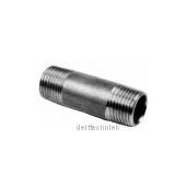 Delftechniek PIJPNIPPEL ZWART<BR/><BR/>NR.23-1/8"X100MM NR.23-1/8"X100MM