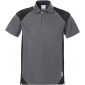 Fristads Poloshirt 7047 Phv Fristads Grijs/zwart Xs GRIJS/ZWART XS