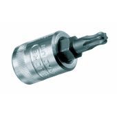 Gedore Dopsleutel-schroevendraaier 1/4" met kogelkop, tbv inwendige TORX® schroeven ITX 20 K T40