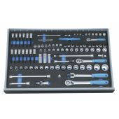 Gedore Dopsleutel-set 2005 CT4-U-20 1/4"-3/8"-1/2" in 4/4 CT module, 91-dlg