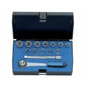 Gedore Dopsleutelset D 20 DMU-3 1/4" 14-dlg UD-Profiel 4-13 mm