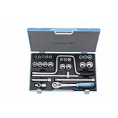 Gedore Dopsleutelset D 19 TMU-10 1/2" 25-dlg 10-32 mm