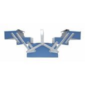 Gedore Gereedschapkist leeg, 5 vakken 1335 L , 210x535x225 mm