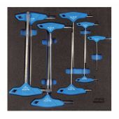 Gedore Haakse stiftsleutelset in CT module 1500 CT2-DT 42