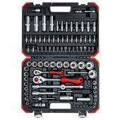 Gedore Dopsleutelset R46003094 1/4”+1/2”, 94-dlg